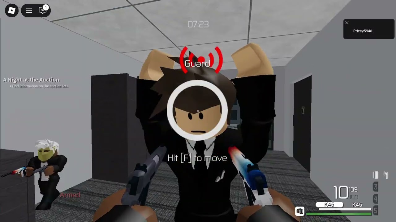 The Auction - (No Disguise, No Kill's) Legend Stealth Solo [Roblox: Entry Point]