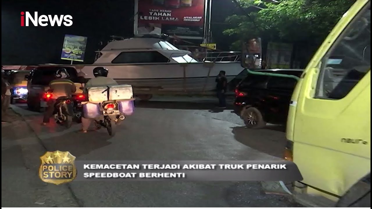 Tim Patriot Polres Metro Bekasi Marahi Ekspedisi Pembawa Perahu Penyebab Macet #PoliceStory 24/08
