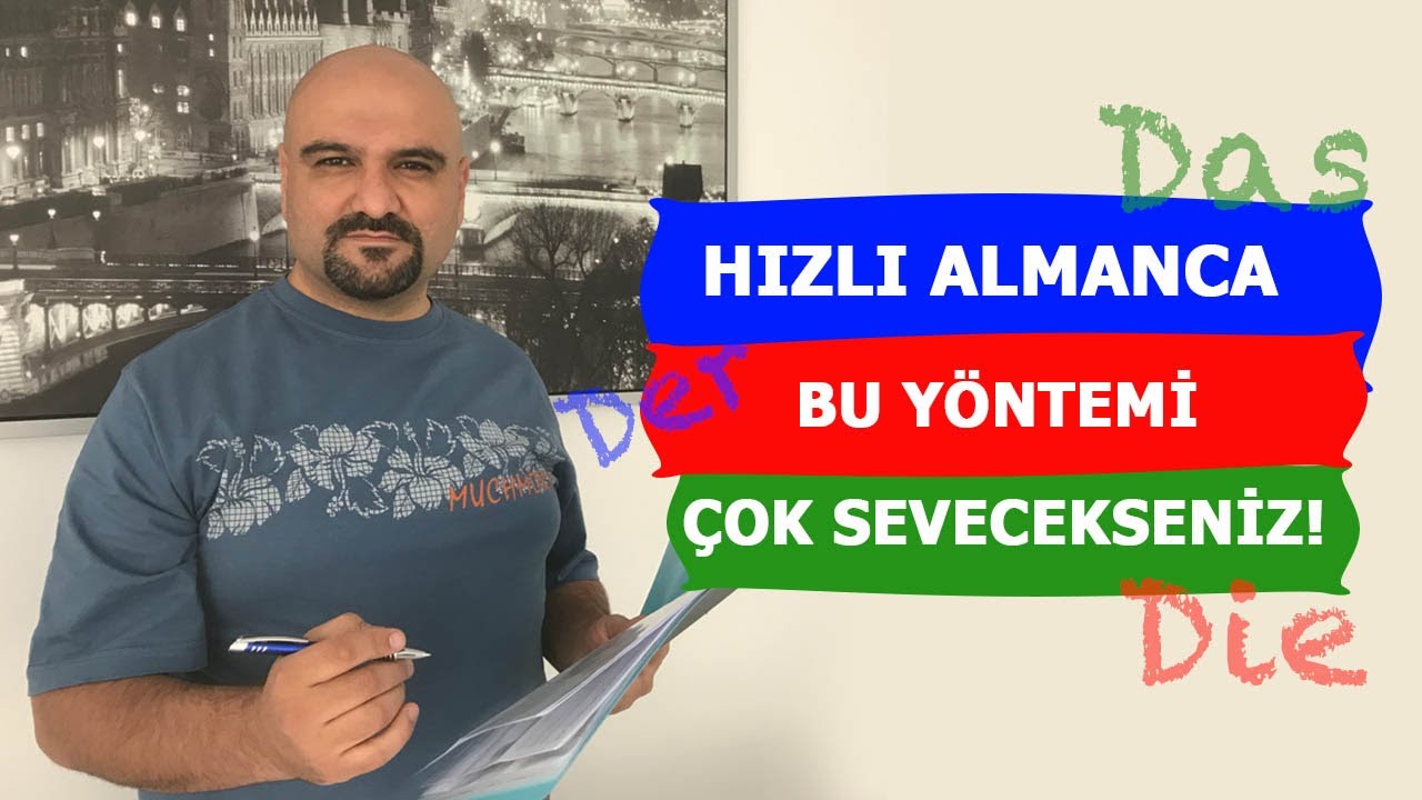 Bu Yöntemi Öğrendiğinizde Almanca Çok Kolay Die Artikeli | A1.3 Ders Hacı Ahmet Altıner