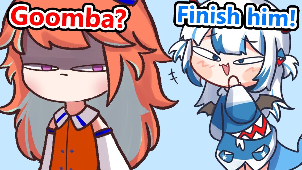 I love how Gura just appeared out of the blue and told Kiara this