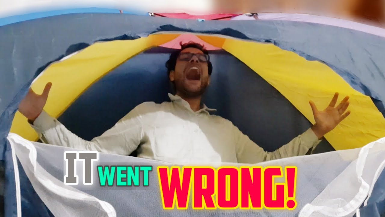 I Bought my First Camp/Tent | Oops!!