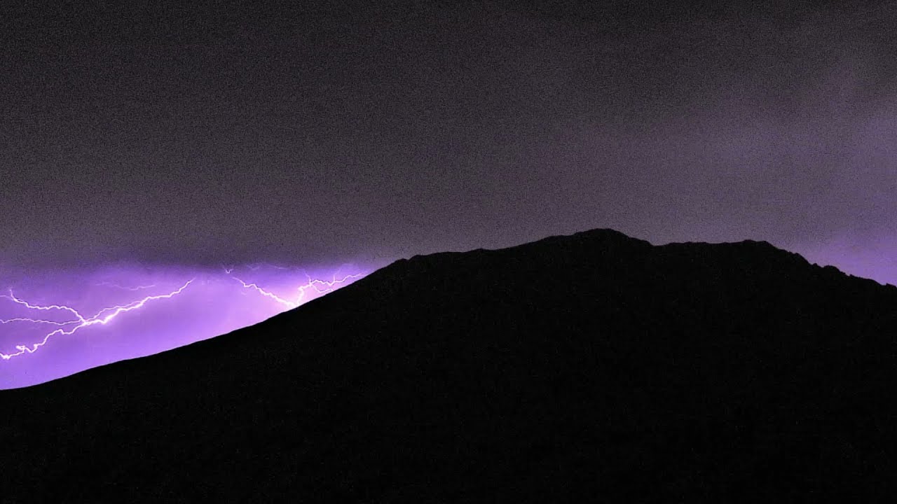 Orage au sommet du Pic Gallinasse - 2461m