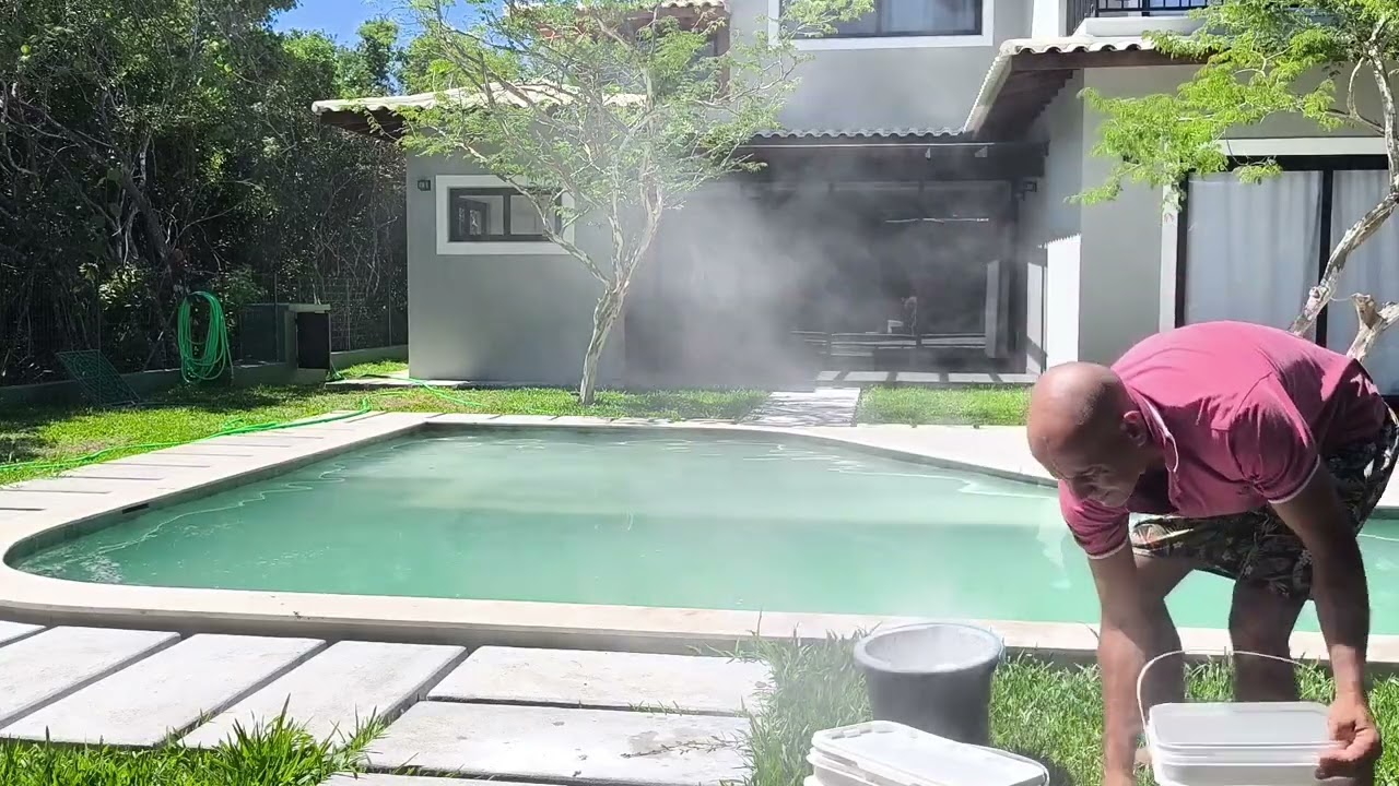 Tirar vazamento de piscina sem quebrar. Vedatech. Solda química.