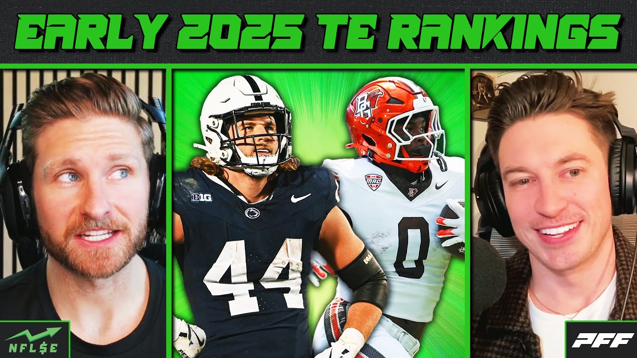 Early TE Rankings for 2025 NFL Draft | NFL Stock Exchange