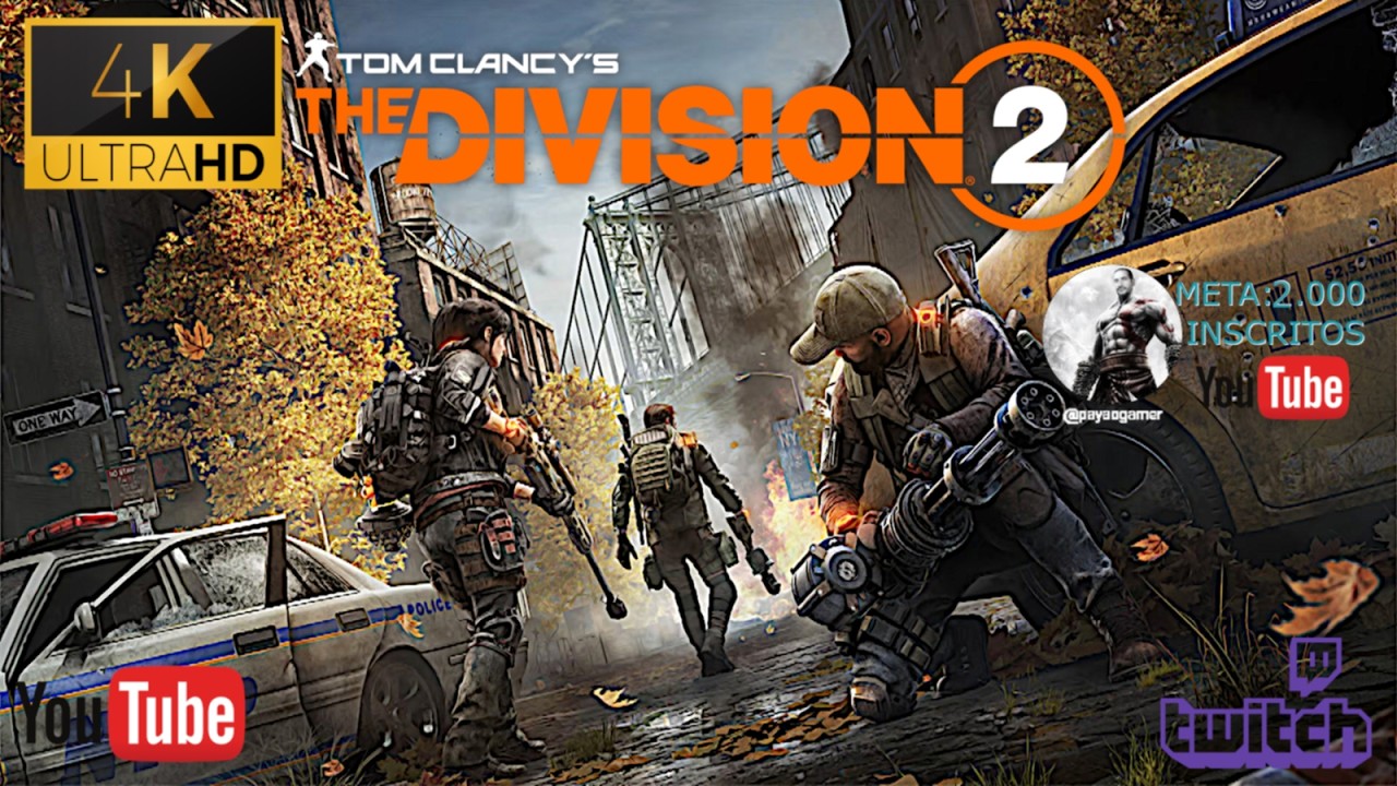Tom Clancy's The Division 2 | #tomclancy  #tomclancysthedivision2 #live #gameplay |  2160p 4k | PC