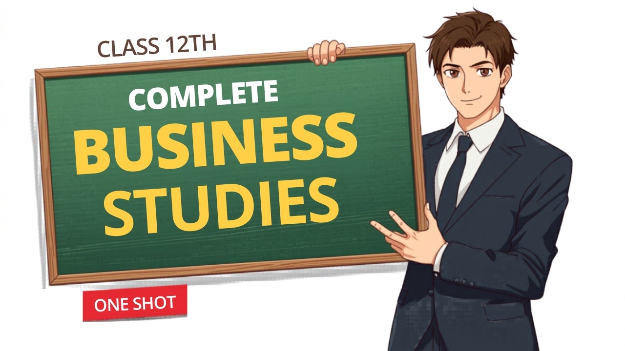 Class 12 Business Studies 🔥 | FULL REVISION One Shot | ALL CHAPTERS | CBSE 2026