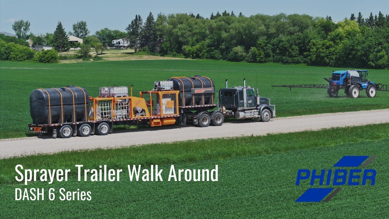 DASH 6 Series Sprayer Trailer Walk Around