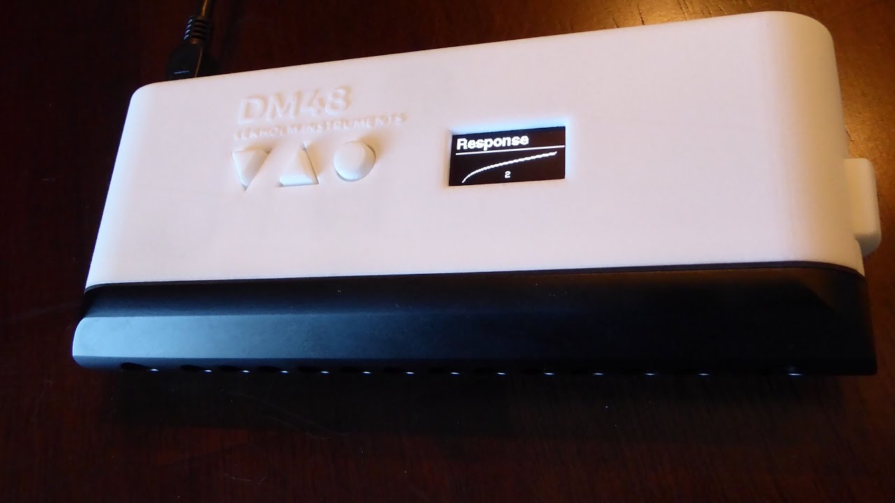 DM48 MIDI harmonica plays bass, keys and 