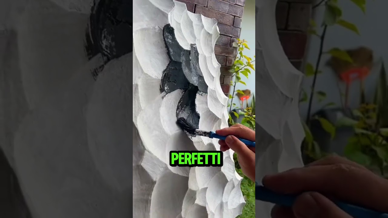 Trasforma Polistirolo in Capolavori 3D: Come Fa?😱🎨 #shorts #virale #perte