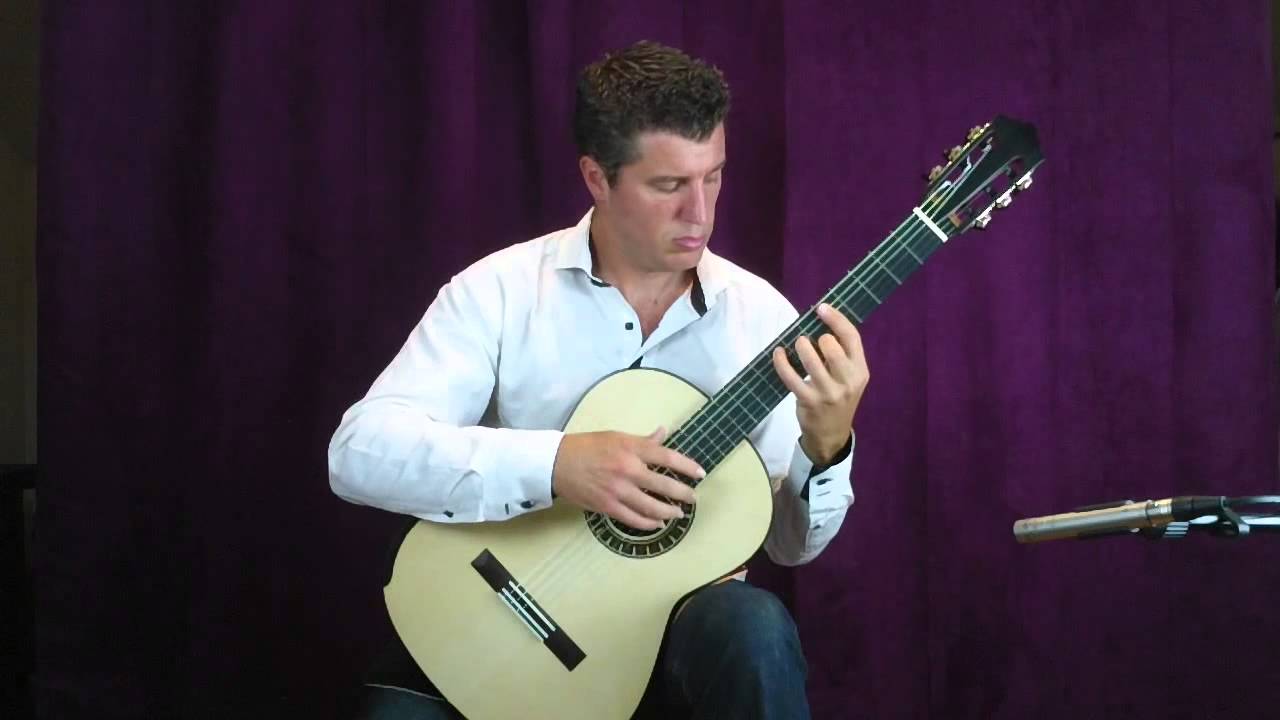 Emmanuel Rossfelder plays  Hungarian Fantasy Johann Gaspar Mertz  Guitar Martin Blackwell