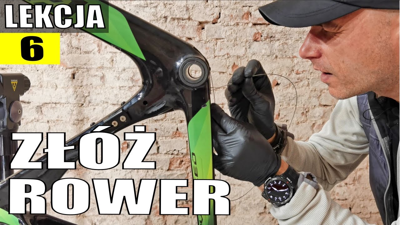 Jak złożyć cały rower w domu? Lekcja 6. Szkoła Serwisanta.