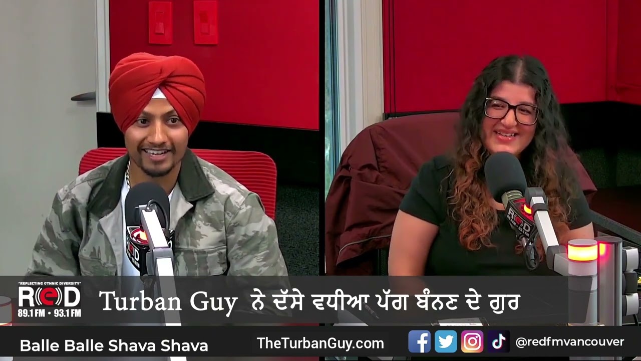 Full Interview with Red FM Canada - The Turban Guy