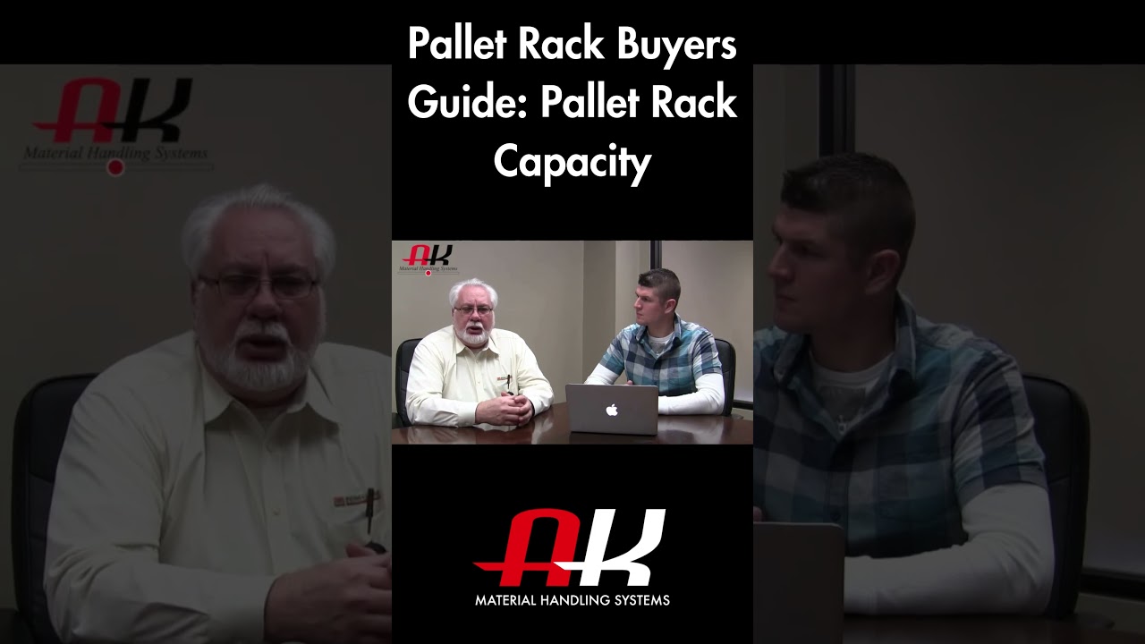 Pallet Rack Buyers Guide: Pallet Rack Capacity #akmhs #palletrack #palletrackguide