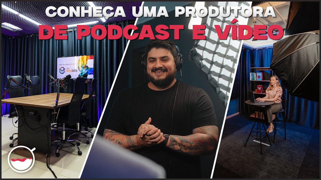 VLOG: CONHEÇA MINHA PRODUTORA DE PODCAST E VÍDEO, A 8ITOBITS
