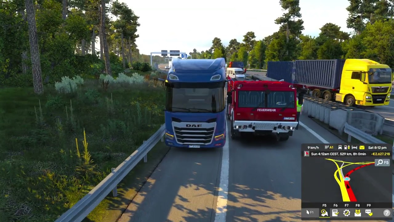 Euro truck simulator 2 | euro truck simulator busiest road | chhotelive