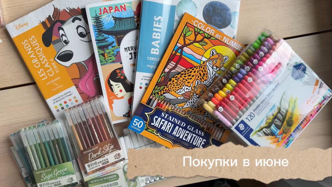 Покупки в июне 🌼 Ашет, новые маркеры и ручки от Languo