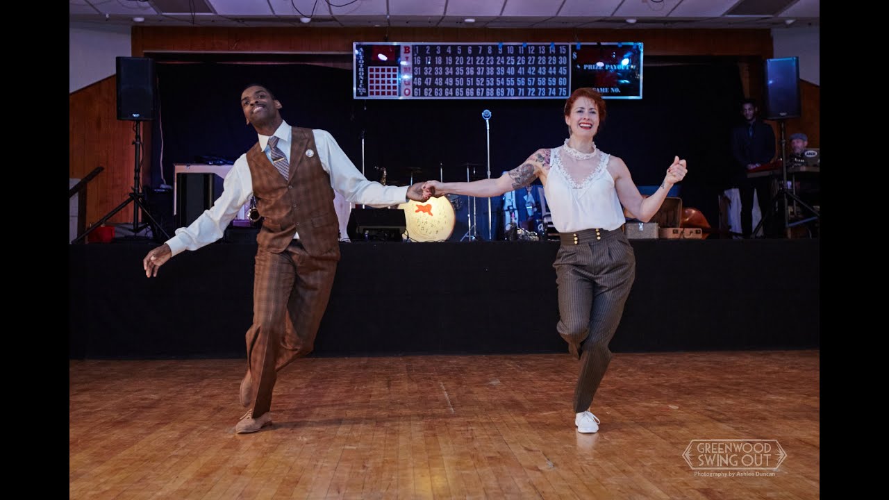 Jamin Jackson & Annie Trudeau Showcase Greenwood Swingout 2015