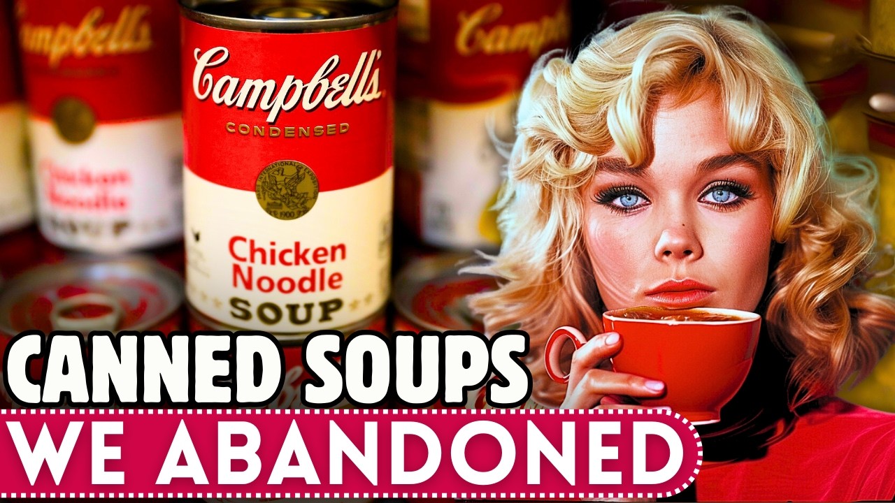 20 Canned Soups That Have FADED Into History!