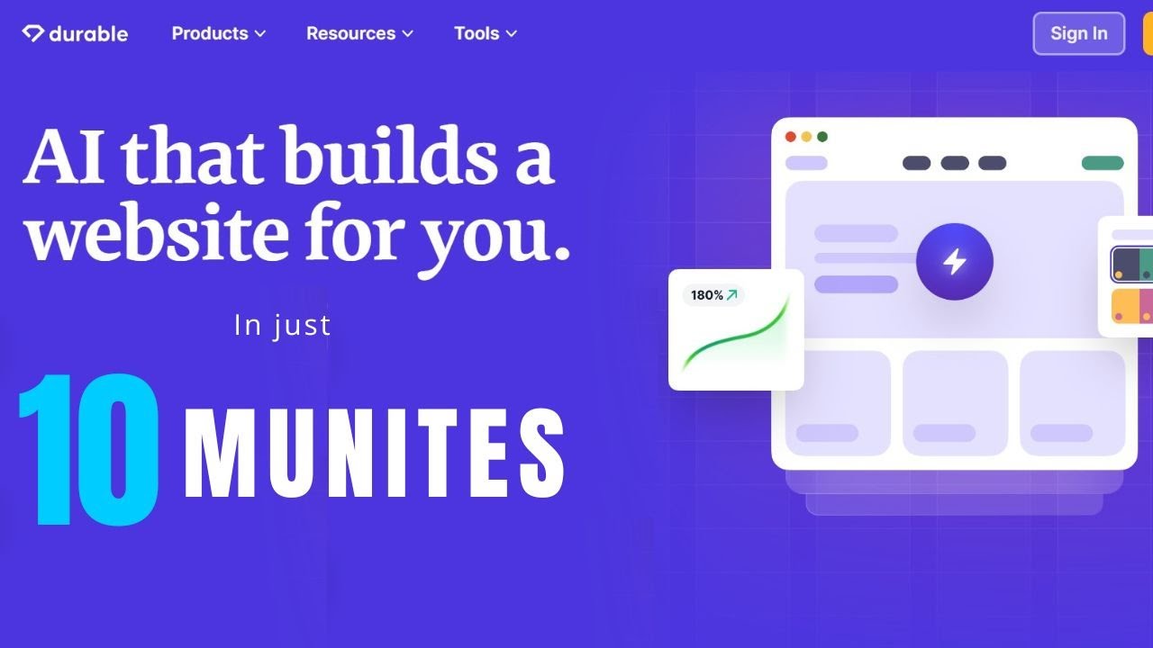 The AI Website Generation Trick That's Changing Everything - Create Website Using Durable AI
