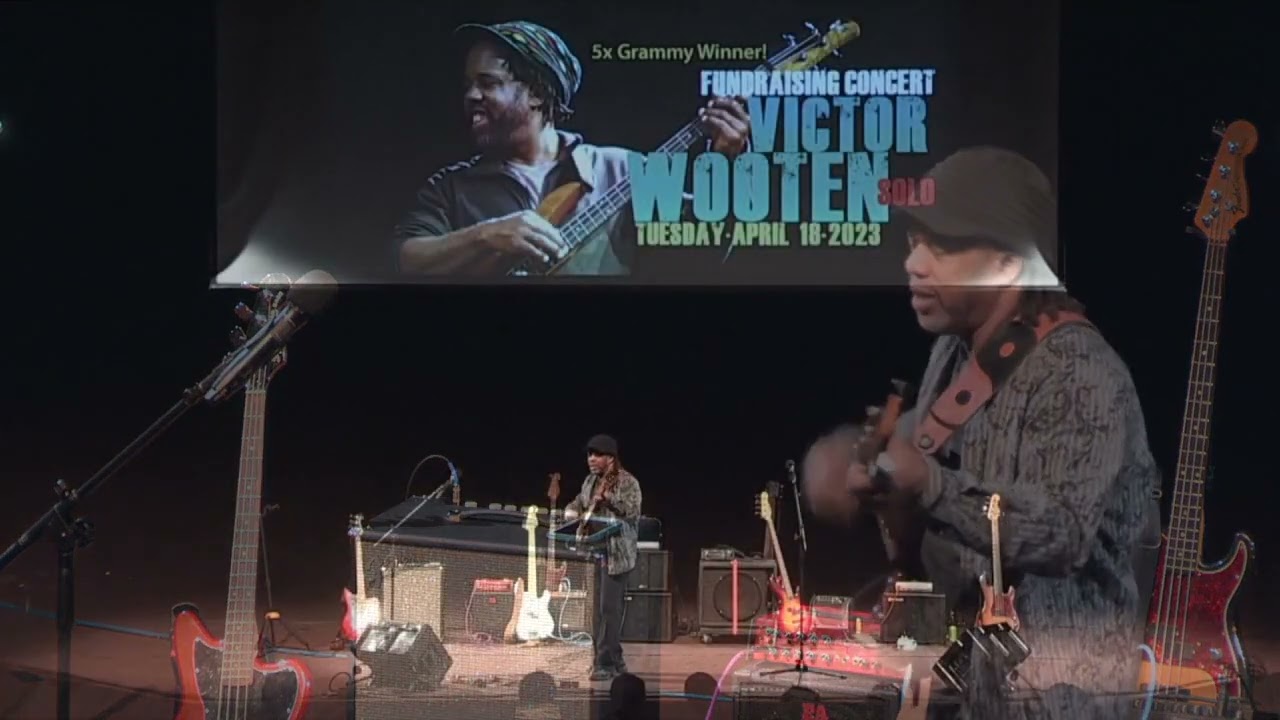 Victor Wooten Fundraising Concert 2023 w/Steve Bailey and 5 bassists