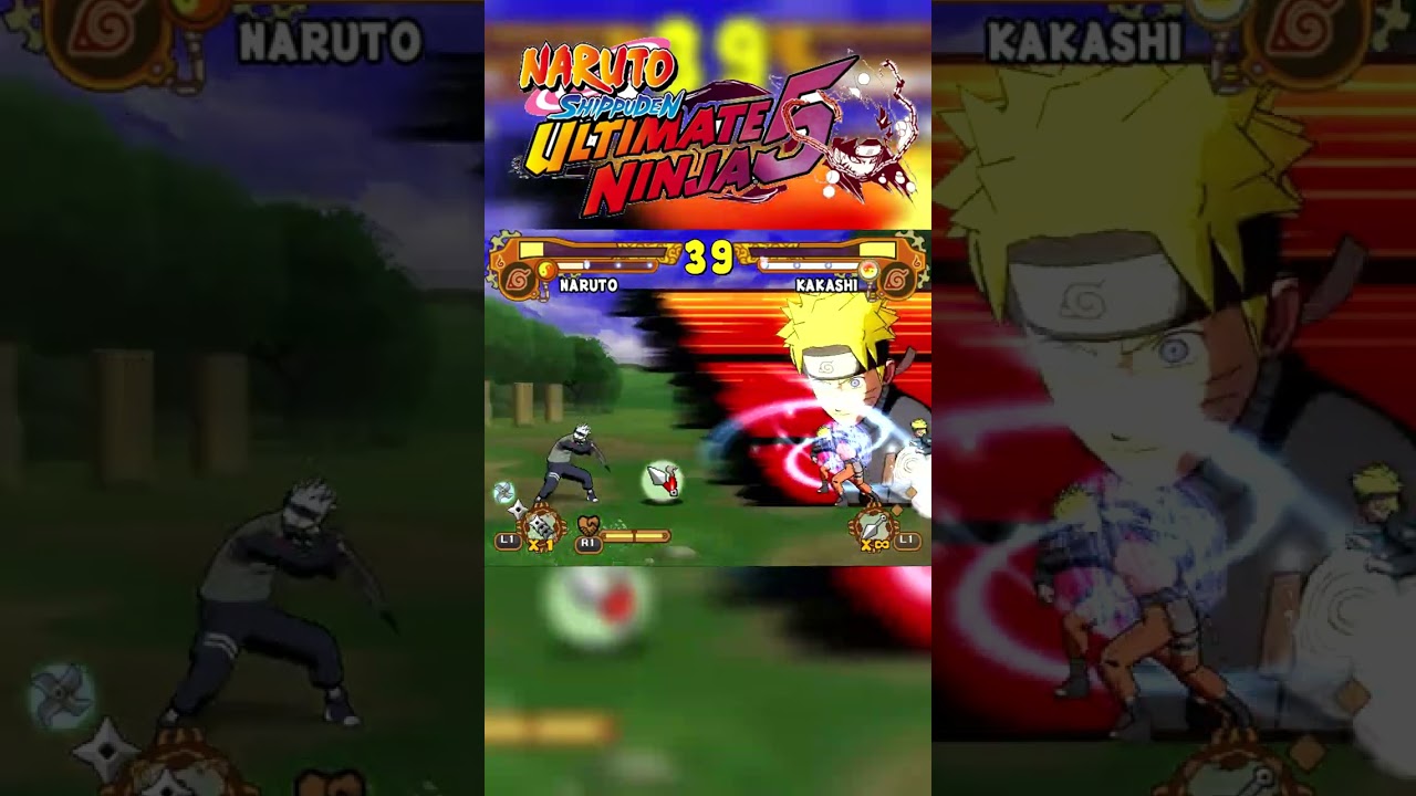 #narutoshippuden Ultimaten Ninja 5 #shorts #playstation2 #ps2 #naruto #retrogaming