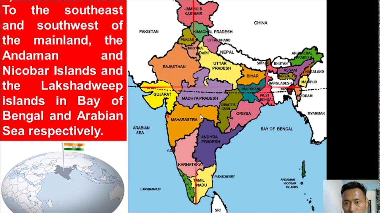 class 11 geography chapter 1 India Location