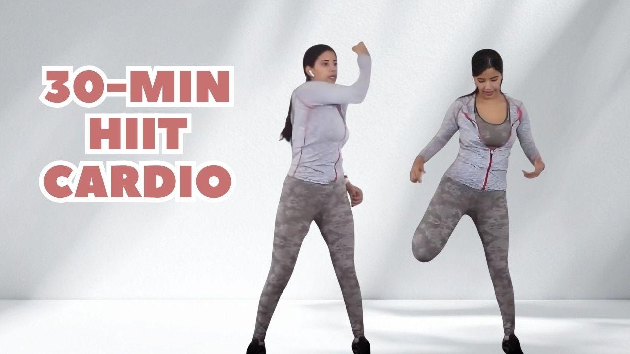 30-Minute HIIT Cardio to Burn Stubborn Fat & Tone Up Fast | Resistance & Cardio Workout