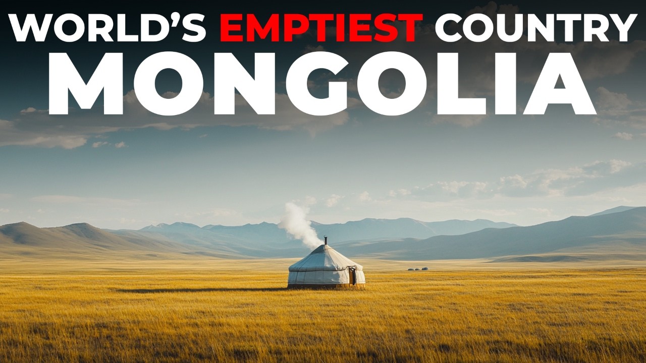 Life in Mongolia - The Most Empty Country in the World