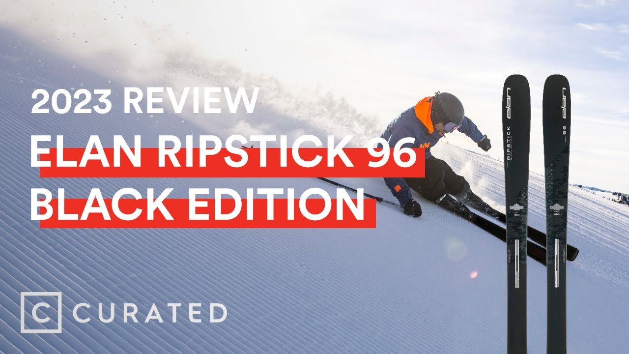 2023 Elan Ripstick 96 Black Edition Ski Review (2024 Same Tech; Different Graphic) | Curated