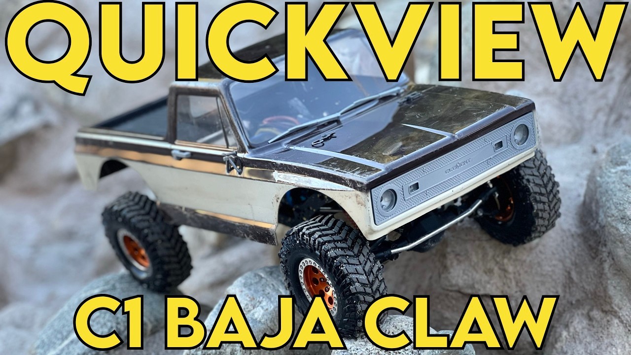 Краткий обзор Crawler Canyon: 1,9-дюймовый радиоуправляемый внедорожник Baja Claw C1 (X2SS)