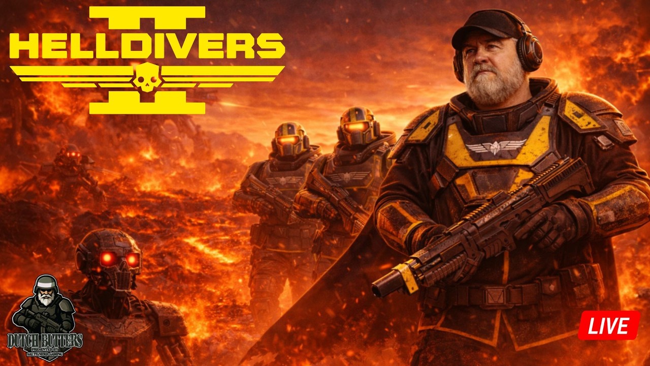 HELLDIVERS 2 | To Cyberstan | Hot Drops with Dutch Butters and the A-Team | Dutch Butters Gaming