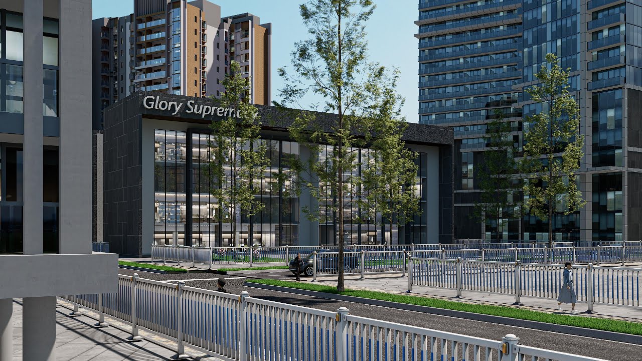 HOW TO MAKE THIS OFFICE BUILDING (Glory supremacy) IN D5 RENDER