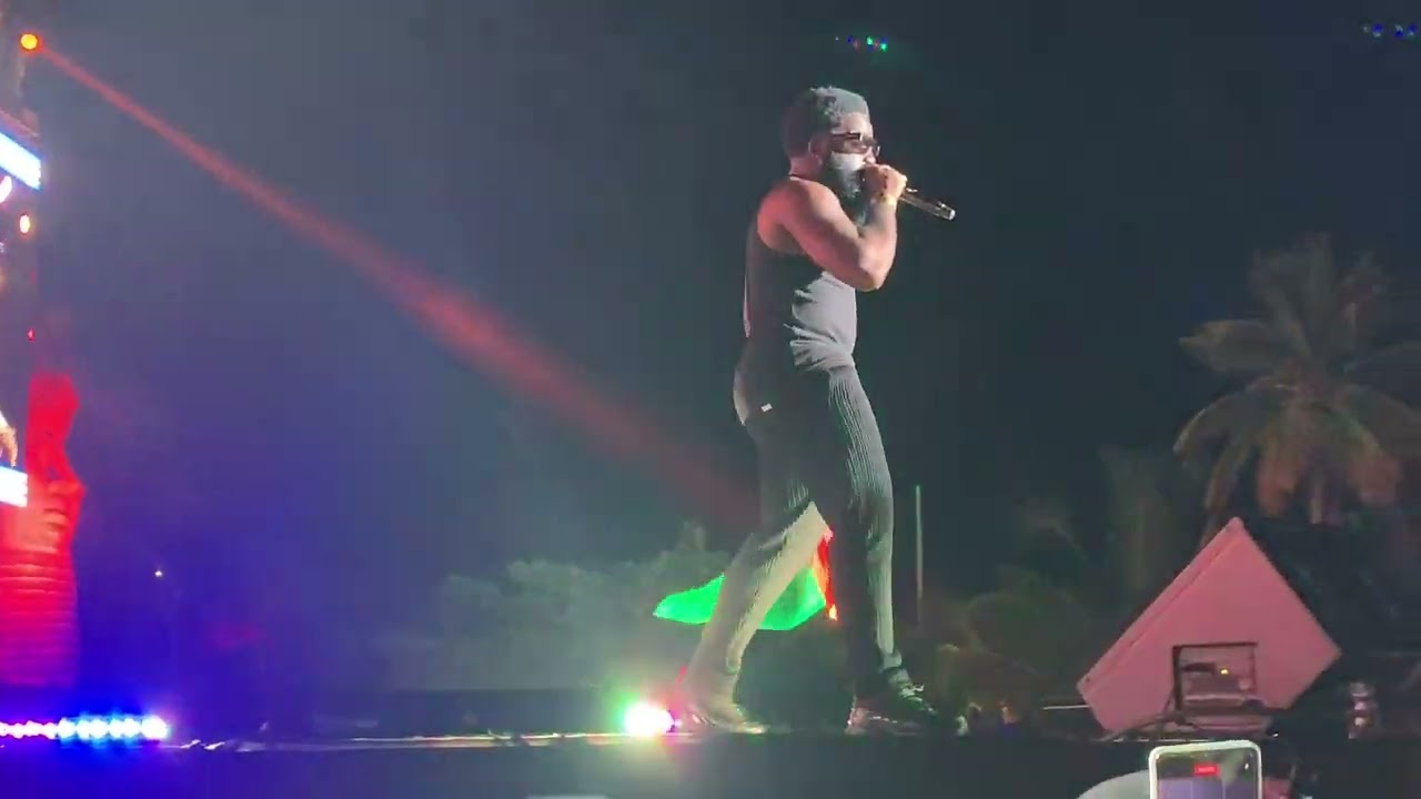Afro B &ldquo;Drogba/Joanna&rdquo; @ &ldquo;Afro Nation Puerto Rico&rdquo; San Juan, PR 24/March/2022