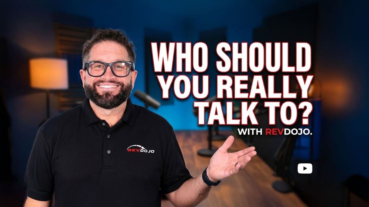 WHO SHOULD YOU REALLY TALK TO?