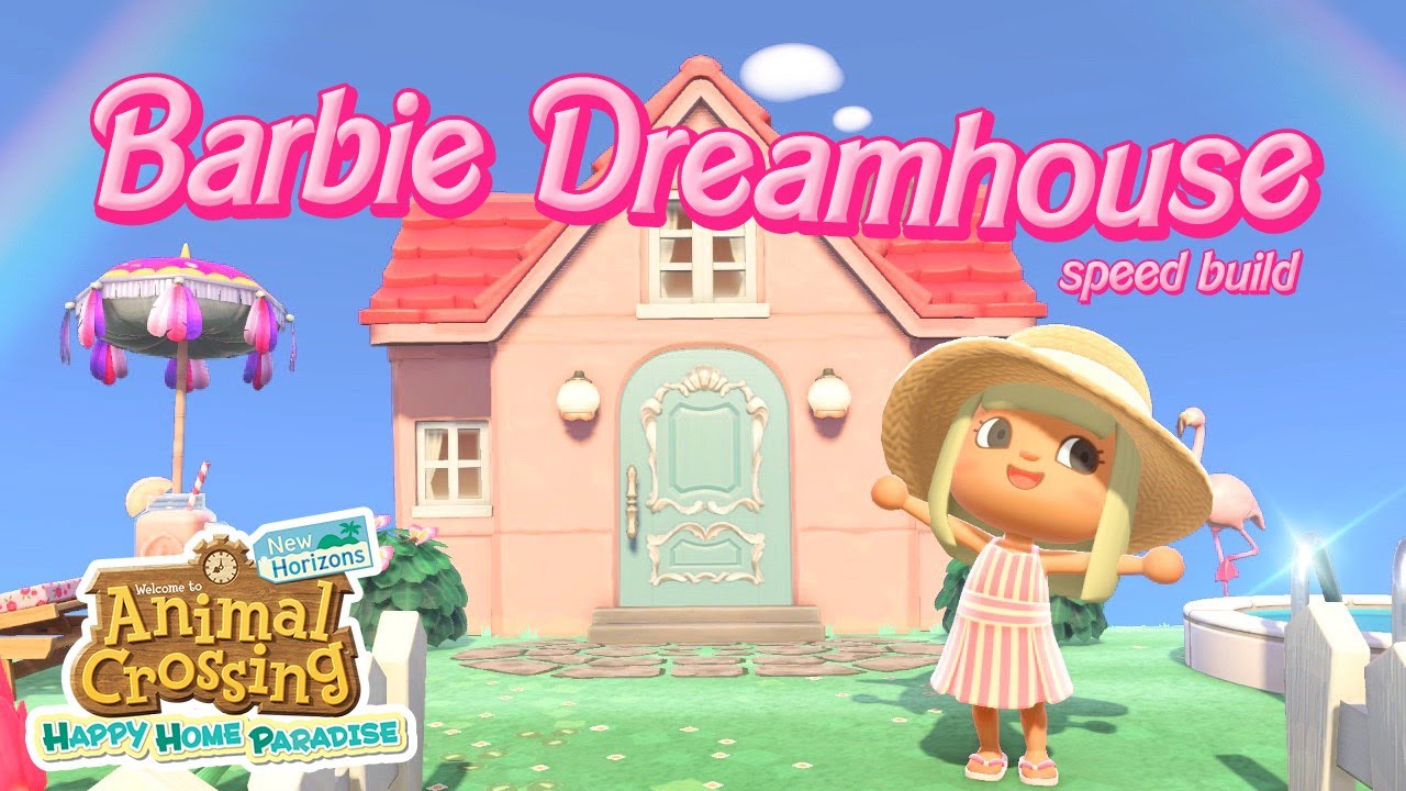 Barbie Dreamhouse | Happy Home Paradise | Animal Crossing New Horizons