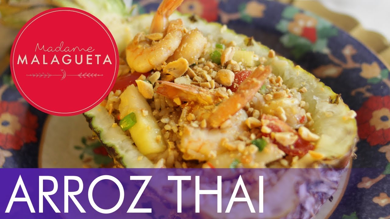 Como fazer | Arroz Thai com Camarões e Abacaxi