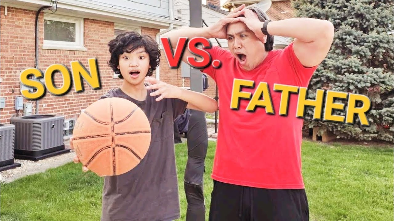 FATHER vs. SON Hoopin 365 ❤️🏀🇵🇭 #basketball #hoops #family #fyp