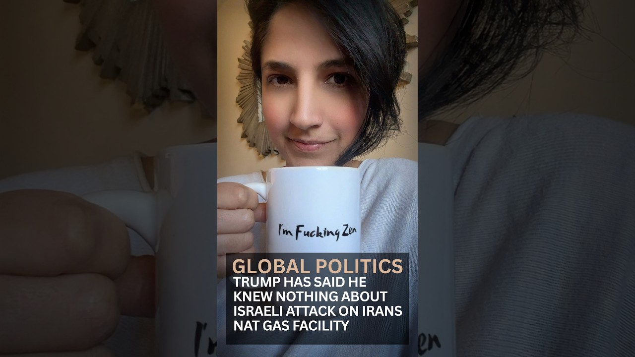 Trump says he knew nothing about Irael strikes on Iran&rsquo;s nat gas facility. Axios says that&rsquo;s untrue.