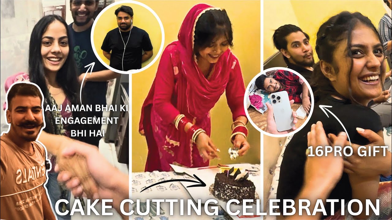 Le Bh Sheetal Ka Bhi Birthday Aa Gya || #birthday #celebration || #nayagoan #punjab || #vlog 20