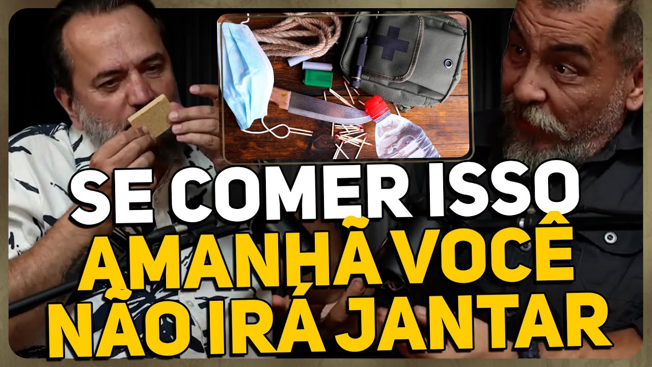 RICARDO VENTURA EXPERIMENTA COMIDA DE SOBREVIVENTE E O RESULTADO É CHOCANTE | GUIA DO SOBREVIVENTE