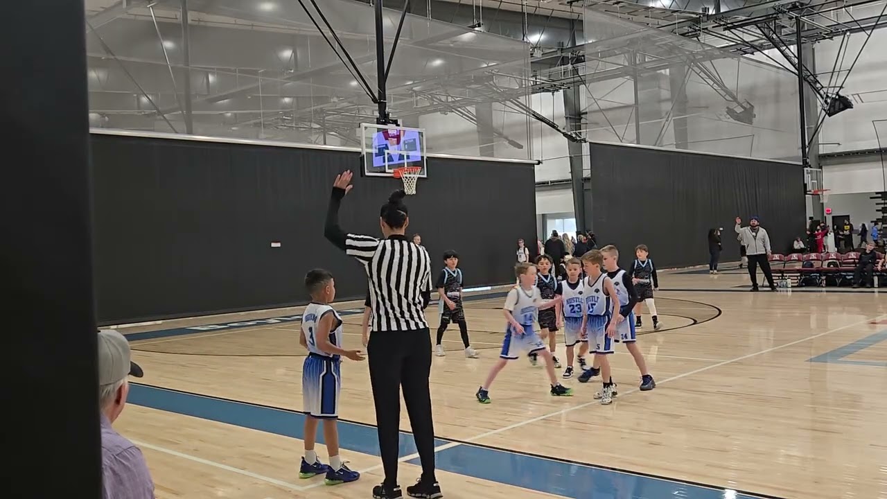 26th Annual Casper Youth Basketball Tournament Game 2, Q1: 2nd grade 307 Mambas vs. Cheyenne Hustle