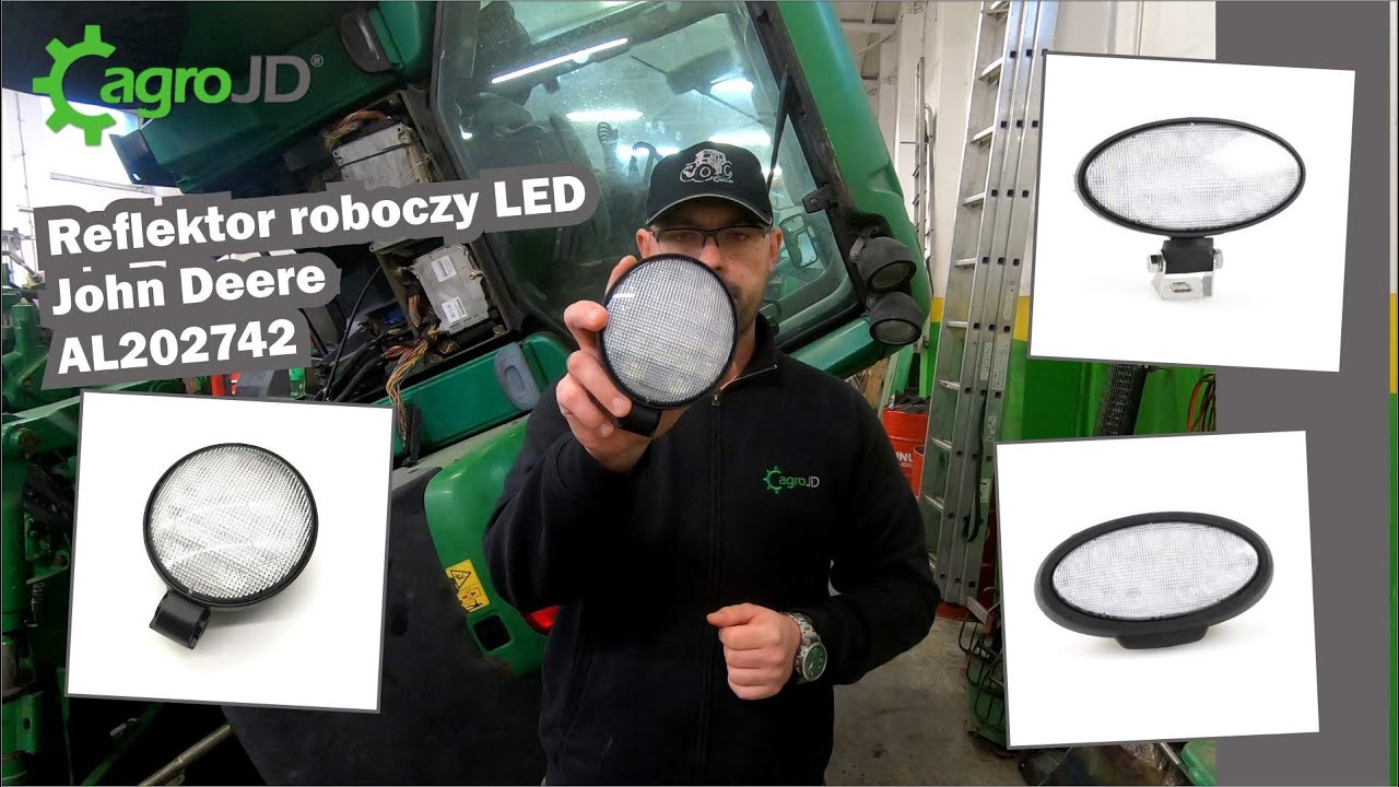 Reflektor roboczy LED John Deere AL202742 #2 Krótko i na temat o częściach do John Deere 🚜