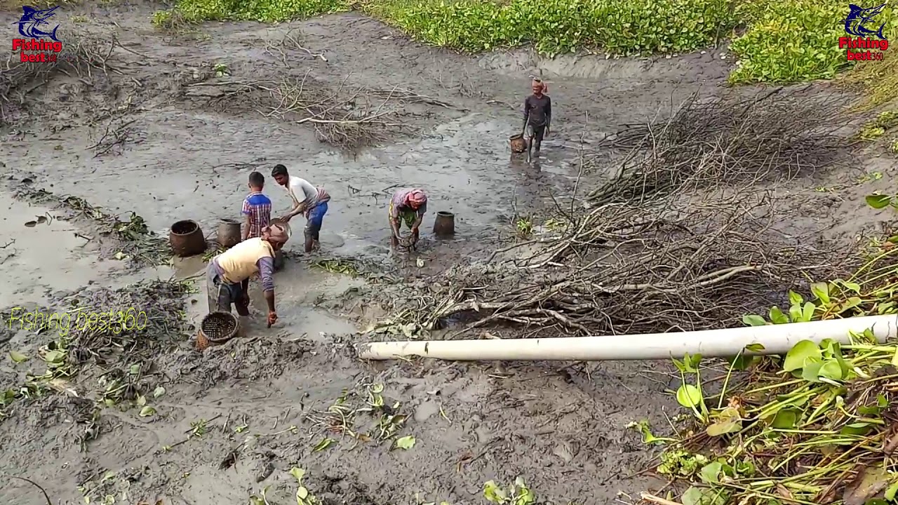 Muddy Soil,Best Fishing video,Deep,hole egg fishing,deep,sea fishing 2020,oil,Fish,Real,Water,mud 59