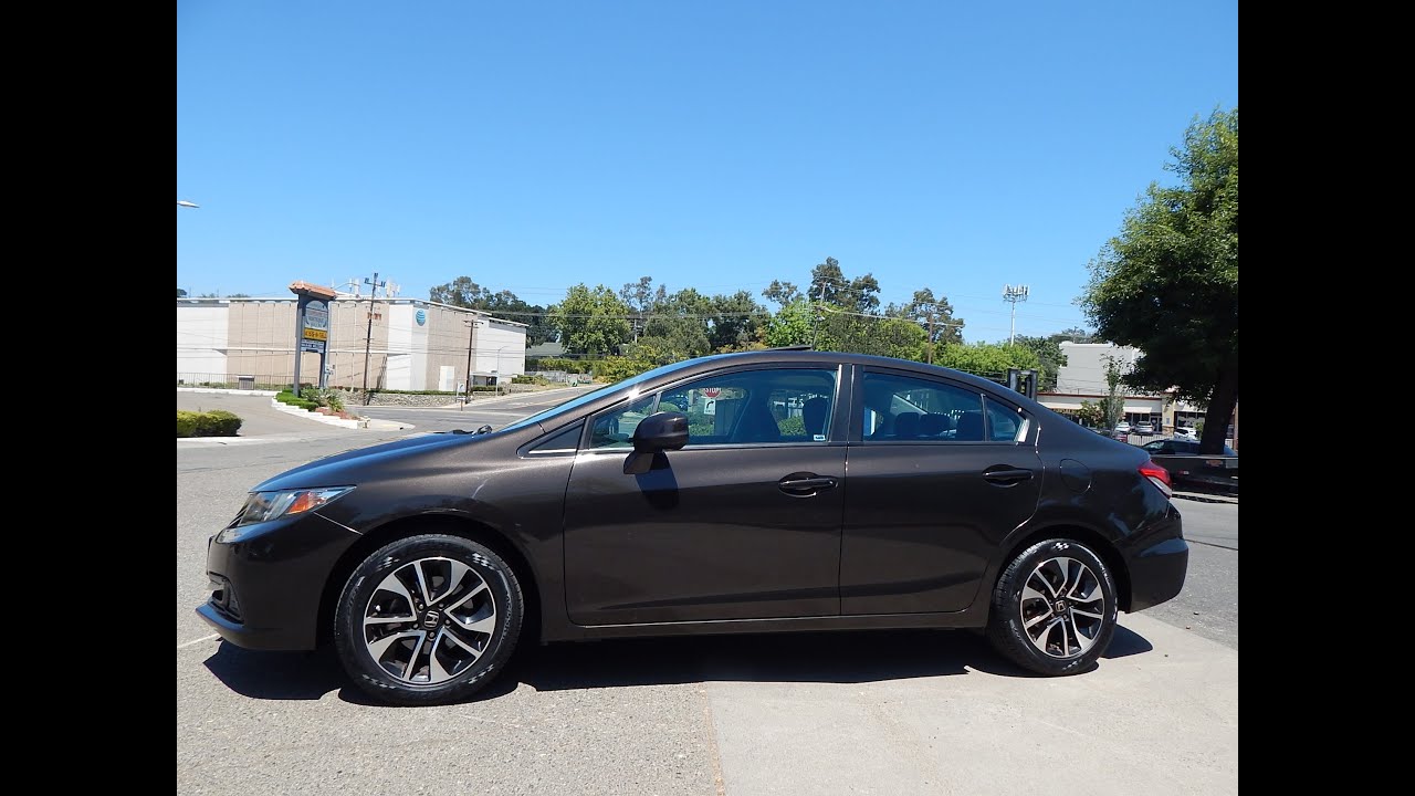 2013 Honda Civic EX Sedan walk around and overview video review!