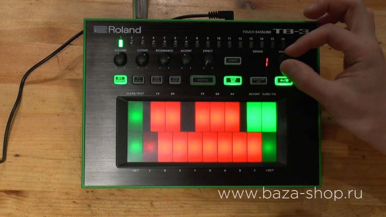 Roland Aira TB-3. Подробный обзор