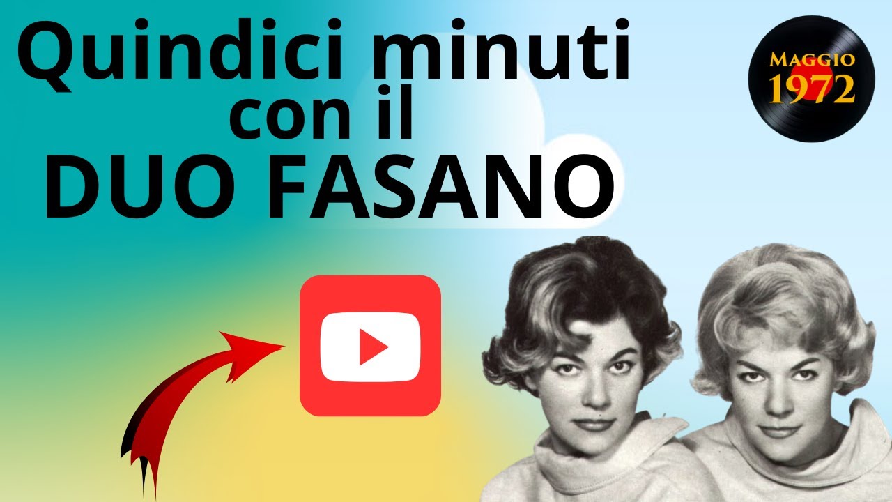 Quindici minuti con il Duo Fasano