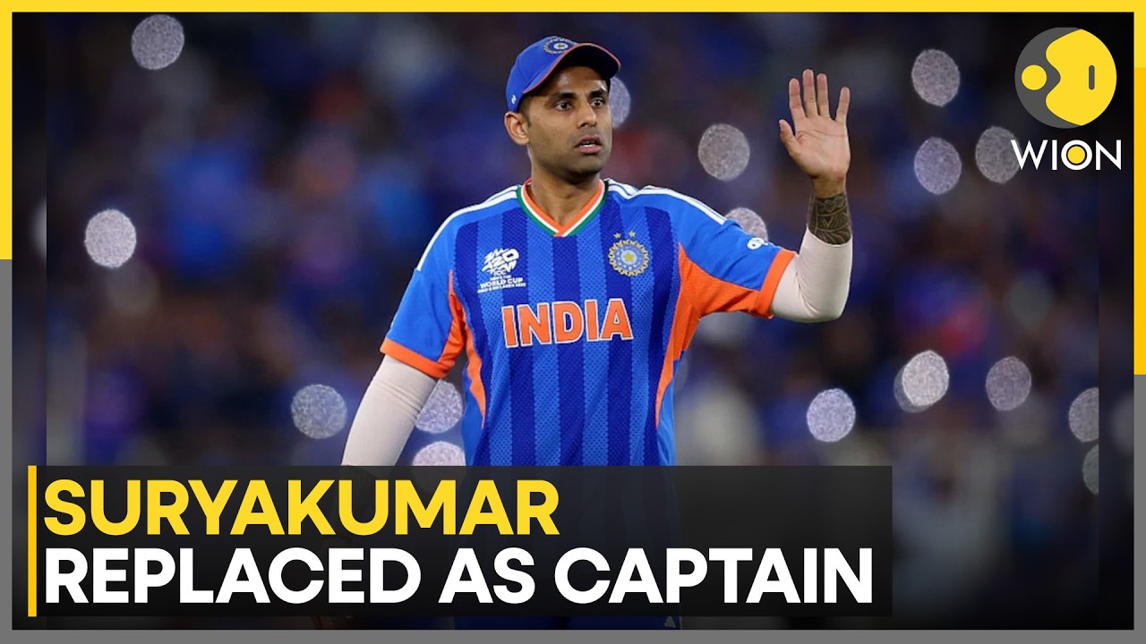 Shreyas Iyer Named India's T20I Captain; Suryakumar Replaced As Captain | WION News