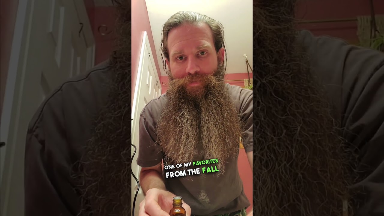 Beard oil before and after!