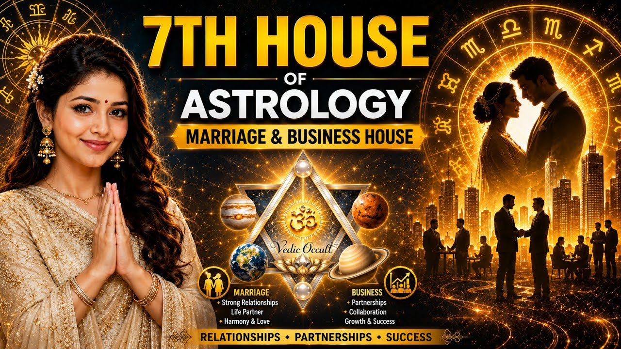 7th House in Astrology – Marriage, Partner & Relationship Destiny 🔮 #love #marriage #business #care