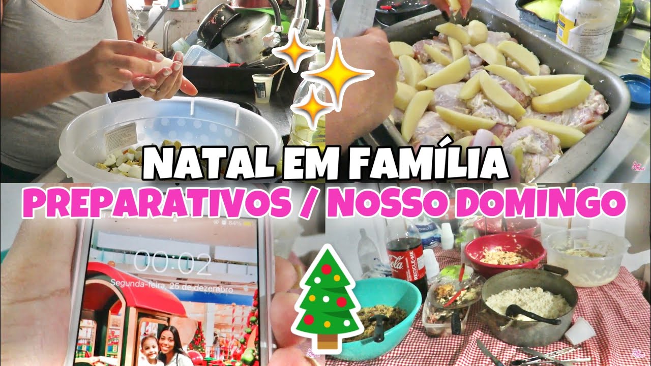 VLOG: NATAL EM FAMÍLIA / PREPARATIVOS DA CEIA + NOSSO DOMINGO | Jana Munari